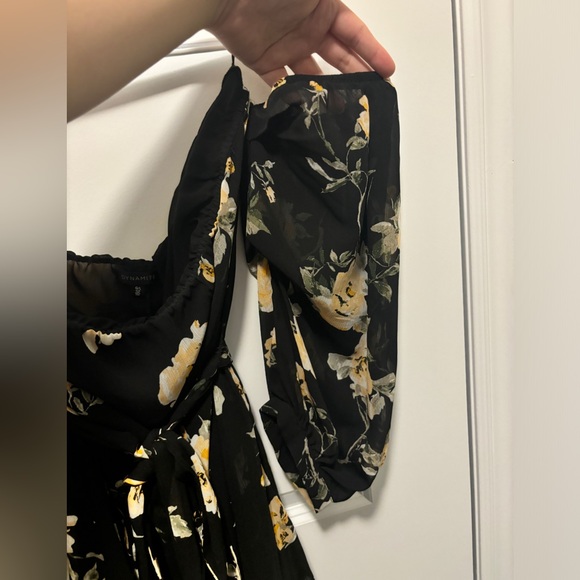 Dynamite floral dress - sz large - Picture 3 of 5